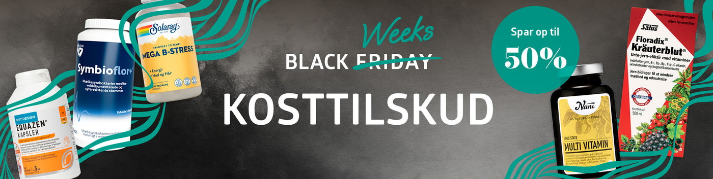 Black Weeks Kosttilskud
