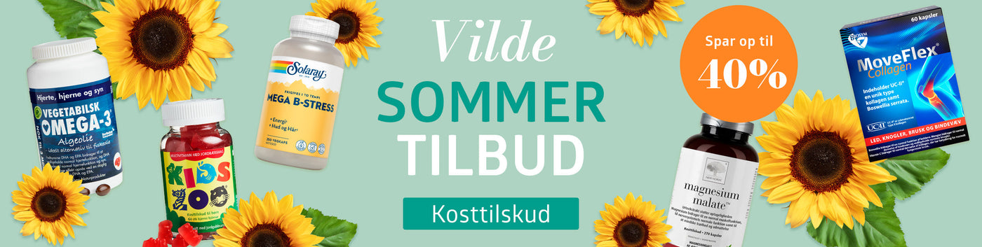 Vilde sommertilbud - Kosttilskud