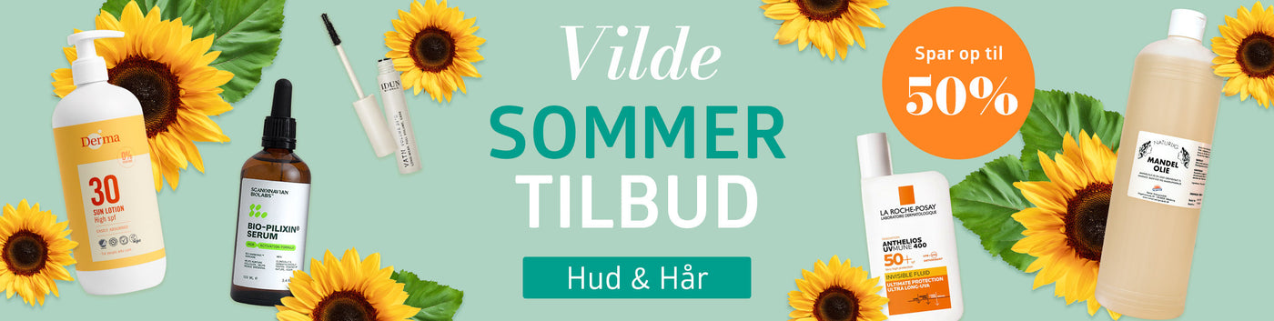 Vilde sommertilbud - Hud & Hår
