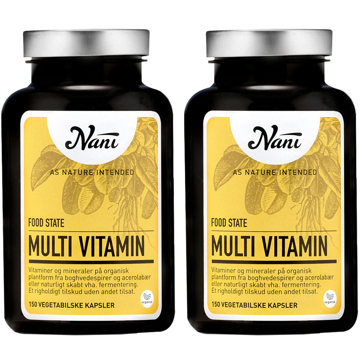Nani Multivitamin Food State | 2 x 150 kapsler