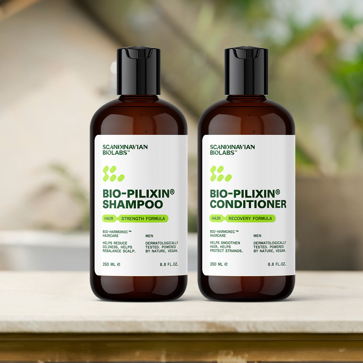 Scandinavian Biolabs Bio-pilixin Shampoo+ For Men | 250 ml fra Scandinavian Biolabs på Mecindo.dk
