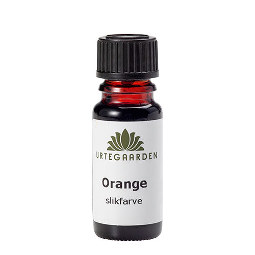 Urtegaarden Orange Slikfarve | 10 ml fra Urtegaarden på Mecindo.dk