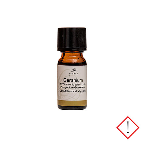 Fischer Pure Nature Geraniumolie Æterisk | 10 ml fra Fischer Pure Nature på Mecindo.dk