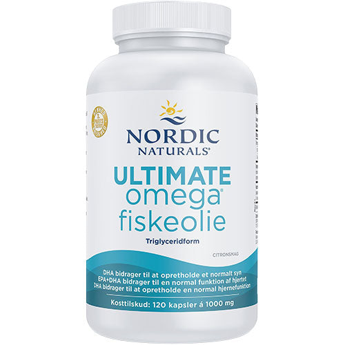 Nordic Naturals Ultimate Omega | 120 kapsler fra Nordic Naturals på Mecindo.dk