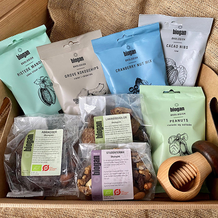 Biogan Nut Blend Raw Økologisk | 100 gr fra Biogan på Mecindo.dk