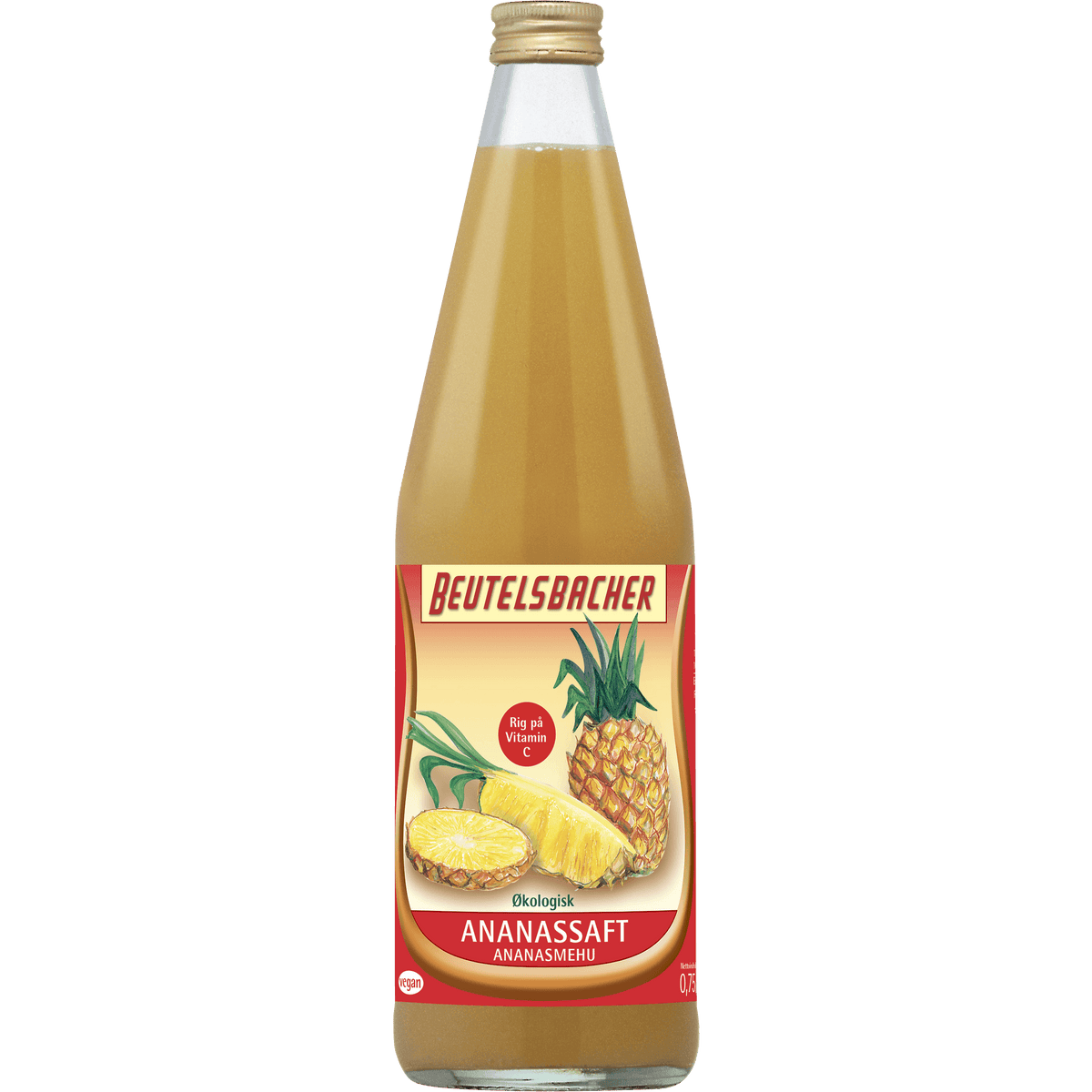Beutelsbacher Ananassaft Økologisk | 750 ml