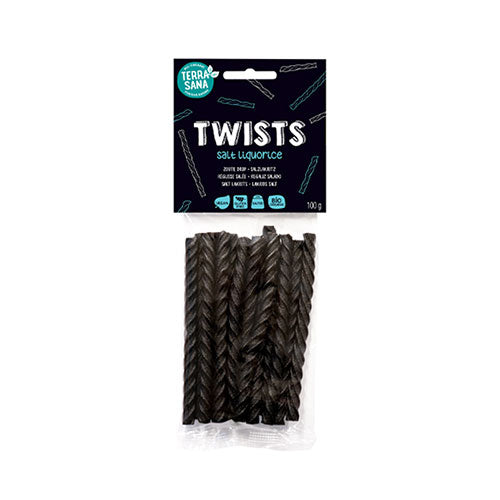 Terrasana Lakridsstænger Salt 10 Stk Vegansk & Glutenfri Økologisk | 100 gr fra Terrasana på Mecindo.dk