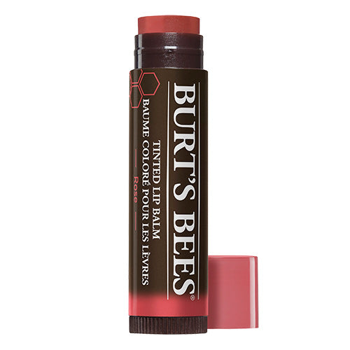 Burt's Bees Farvet Læbepomade (4.25 gr) | Rose fra Burt's Bees på Mecindo.dk