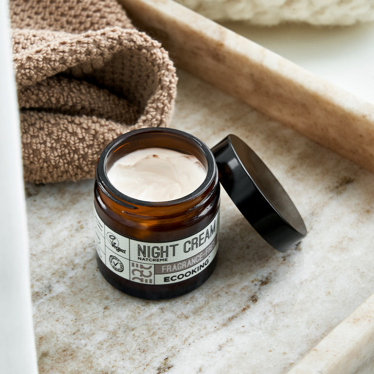 Ecooking Night Cream Parfumefri | 50 ml fra Ecooking på Mecindo.dk