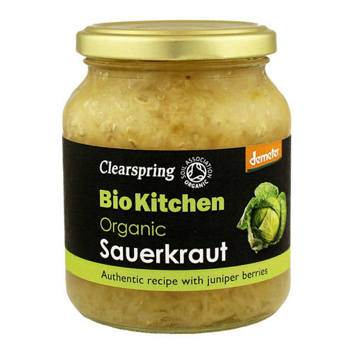 Clearspring Sauerkraut/surkål | 360 gr fra Clearspring på Mecindo.dk