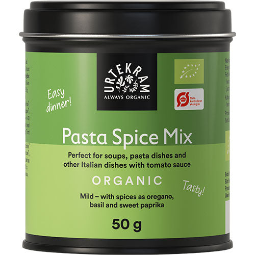 Urtekram Pasta Spice Mix Økologisk | 50 gr fra Urtekram på Mecindo.dk