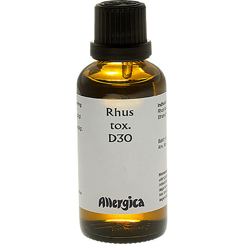 Allergica Rhus Tox D30 | 50 ml fra Allergica på Mecindo.dk