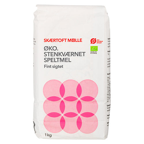 Skærtoft mølle Speltmel Sigtet Økologisk | 1 kg fra Skærtoft mølle på Mecindo.dk