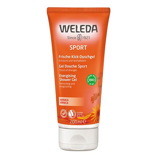 Weleda Arnica Sports Energising Shower Gel | 200 ml fra Weleda på Mecindo.dk