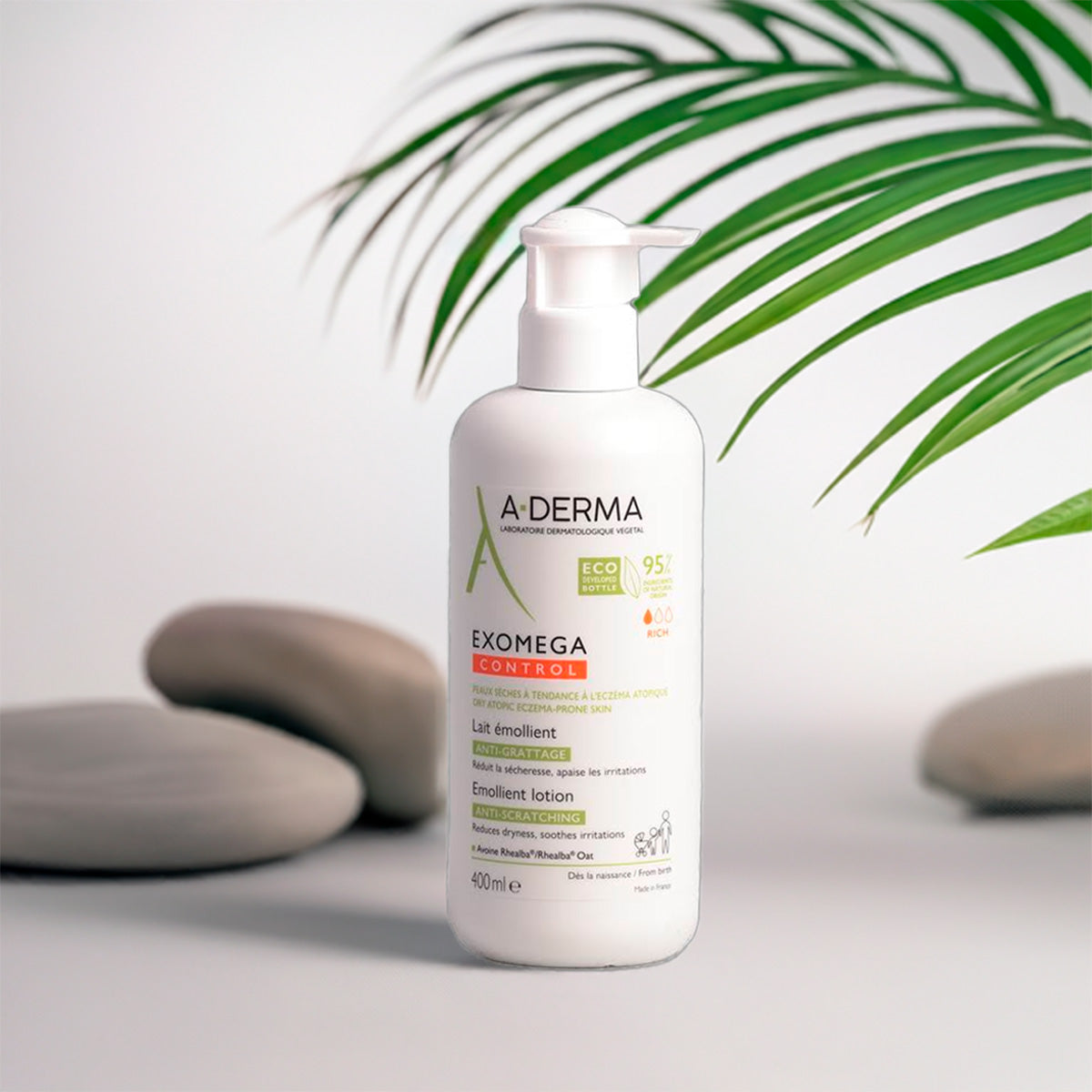 A-Derma Exomega Control Lotion | 400 ml fra A-Derma på Mecindo.dk