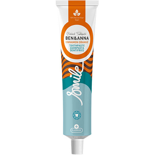 Ben & Anna Toothpaste (75 ml) | Cinnamon Orange + Fluoride fra Ben & Anna på Mecindo.dk