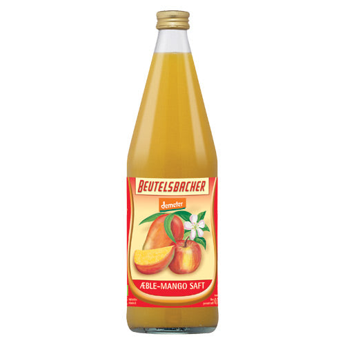 Beutelsbacher Æble Mango Saft Økologisk Demeter | 750 ml fra Beutelsbacher på Mecindo.dk