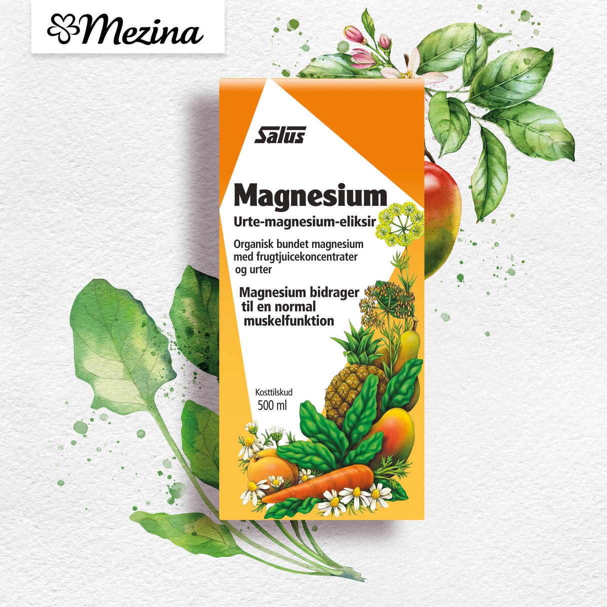 Salus Magnesium | 500 ml fra Salus på Mecindo.dk