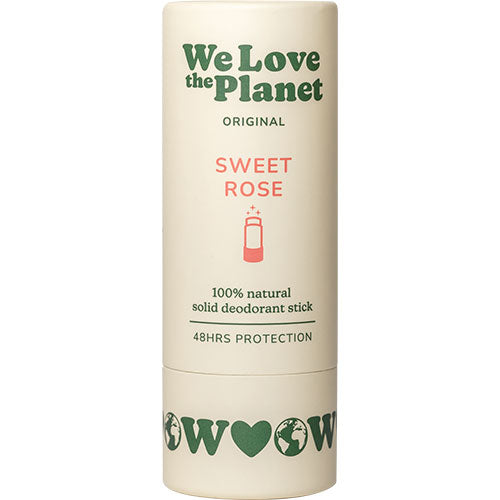 We love the Planet Deo Stift (40 gr) | Sweet Rose fra We love the Planet på Mecindo.dk