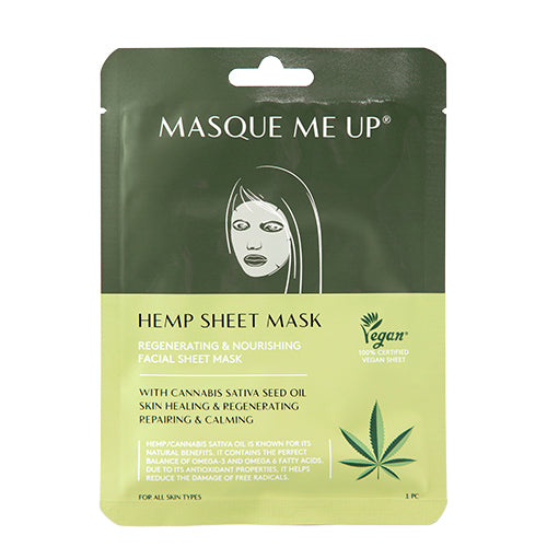 Masque me up Hemp Sheet Mask fra Masque me up på Mecindo.dk