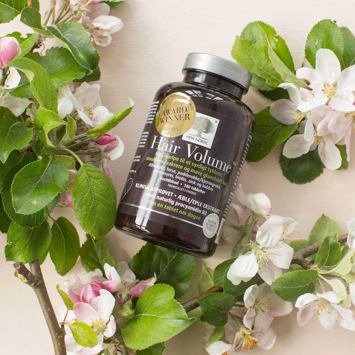 New Nordic Hair Volume | 180 Tabl. fra New Nordic på Mecindo.dk