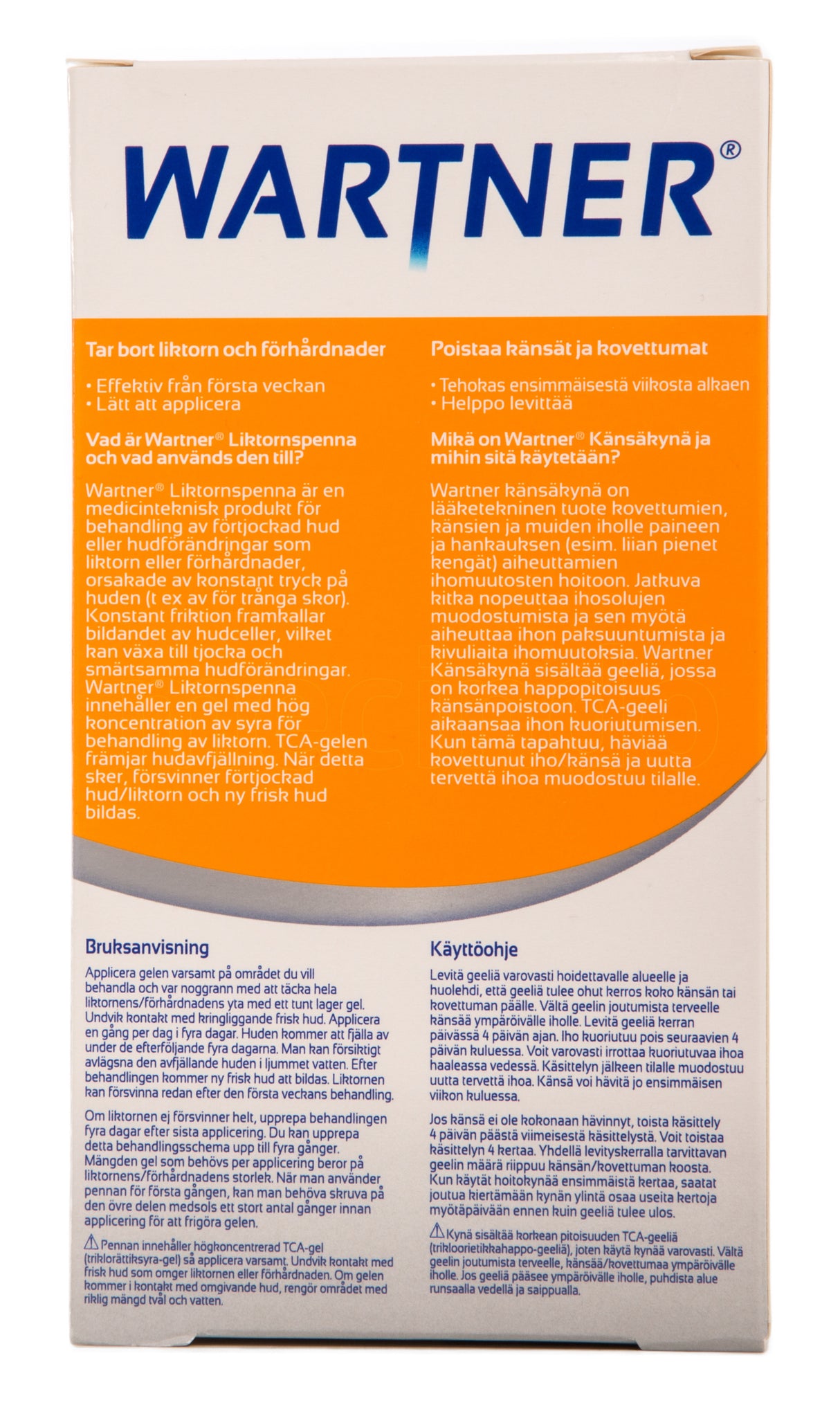 Wartner Ligtornspen | 4 ml fra Wartner på Mecindo.dk