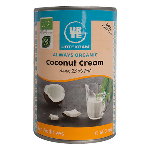 Urtekram Coconut Cream Økologisk | 400 ml fra Urtekram på Mecindo.dk