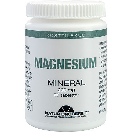 Natur-Drogeriet Magnesium | 90 Tabl. fra Natur-Drogeriet på Mecindo.dk