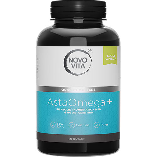 Novo Vita Astaomega+ | 120 kapsler fra Novo Vita på Mecindo.dk