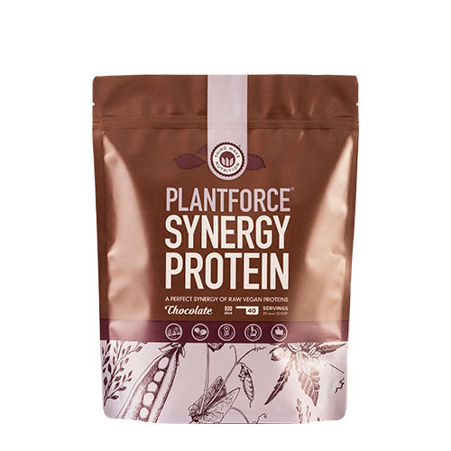 Plantforce Synergy Protein Chokolade  | 800 gr fra Plantforce på Mecindo.dk