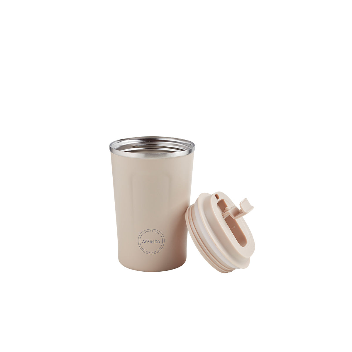 AYA&IDA CUP2GO 380 ml | Cream Beige fra AYA&IDA på Mecindo.dk