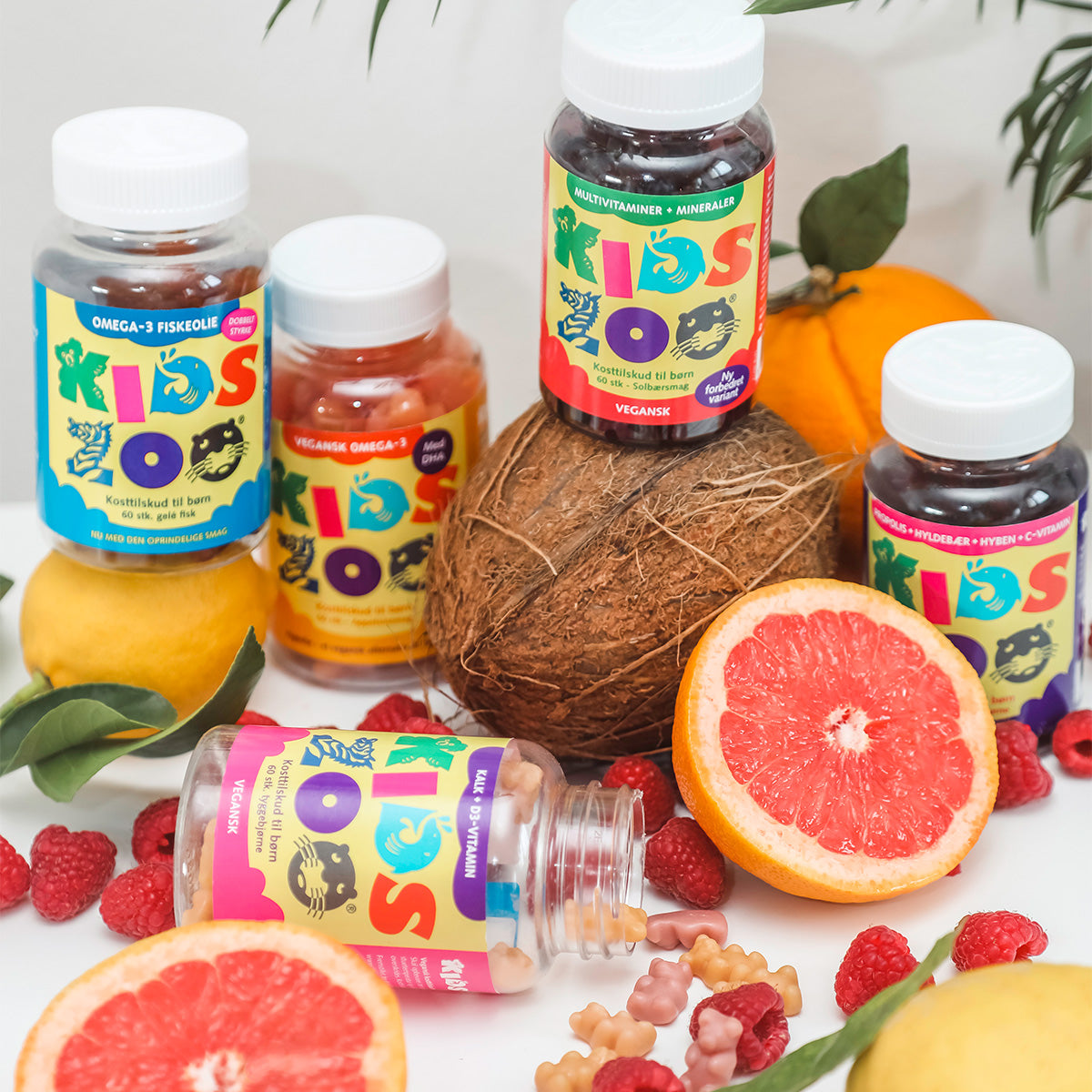 Kids Zoo Omega 3 | 60 gummies fra Kids Zoo på Mecindo.dk