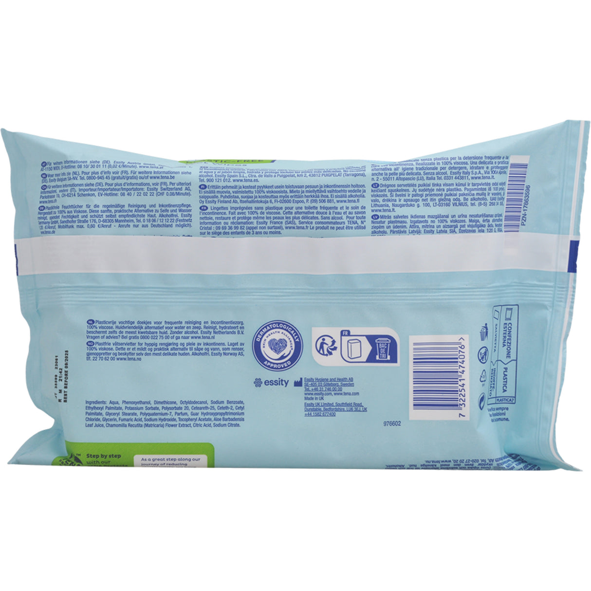 TENA ProSkin Vådservietter fra Tena på Mecindo.dk