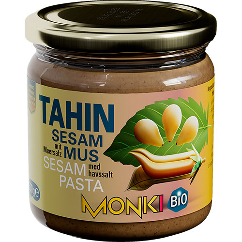Monki Tahin Med Salt Økologisk | 330 gr fra Monki på Mecindo.dk