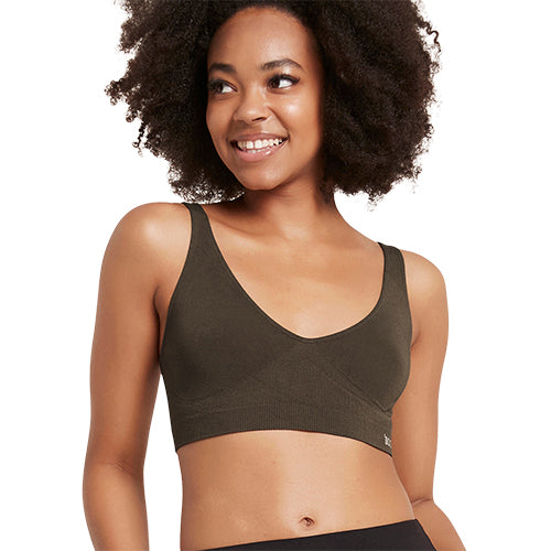 Boody Shaper Crop Bra Dark Olive | Str. Xs fra Boody på Mecindo.dk