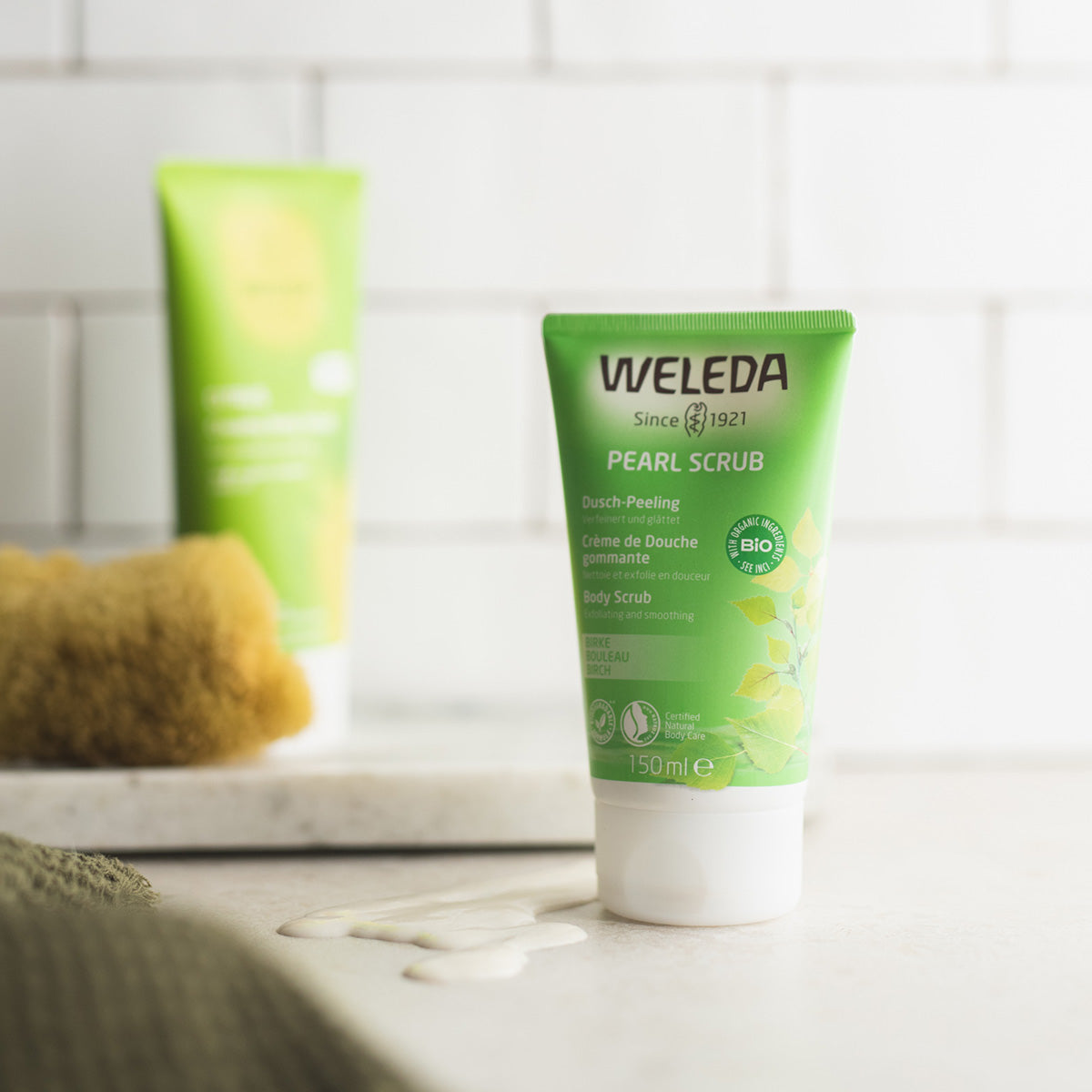 Birch Body Scrub fra Weleda på Mecindo.dk