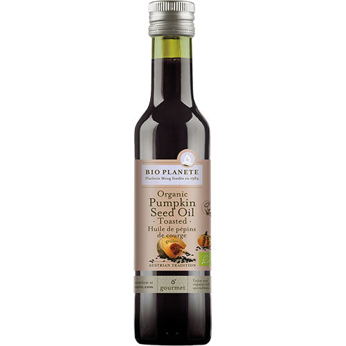 BioPlanète Græskarkerneolie (Ristet) Økologisk | 250 ml fra BioPlanète på Mecindo.dk