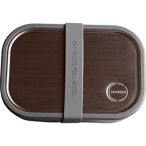 AYA&IDA Lunch Box | Dark Grey fra AYA&IDA på Mecindo.dk