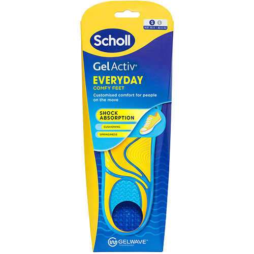 Scholl Gel Activ Insole Everyday (S) fra Scholl på Mecindo.dk