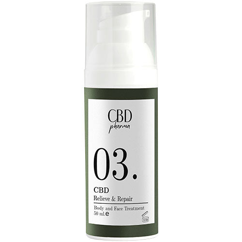 CBD Pharma 03. Relieve & Repair | 50 ml fra CBD Pharma på Mecindo.dk