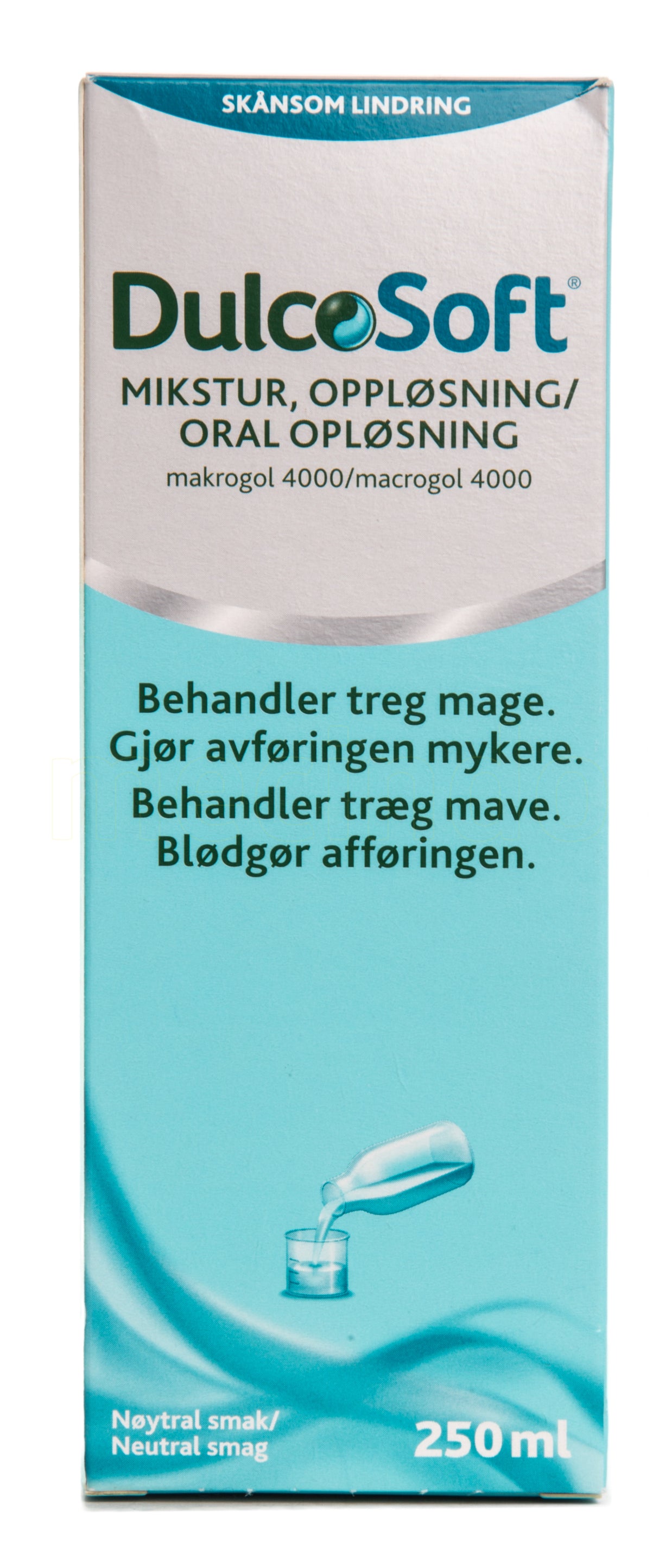 Dulcolax Dulcosoft Oral Opløsning | 250 ml fra Dulcolax på Mecindo.dk