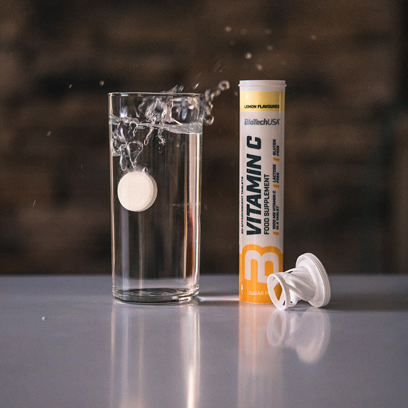 BioTechUSA Vitamin C Effertvescent | 20 Tabl. fra BioTechUSA på Mecindo.dk