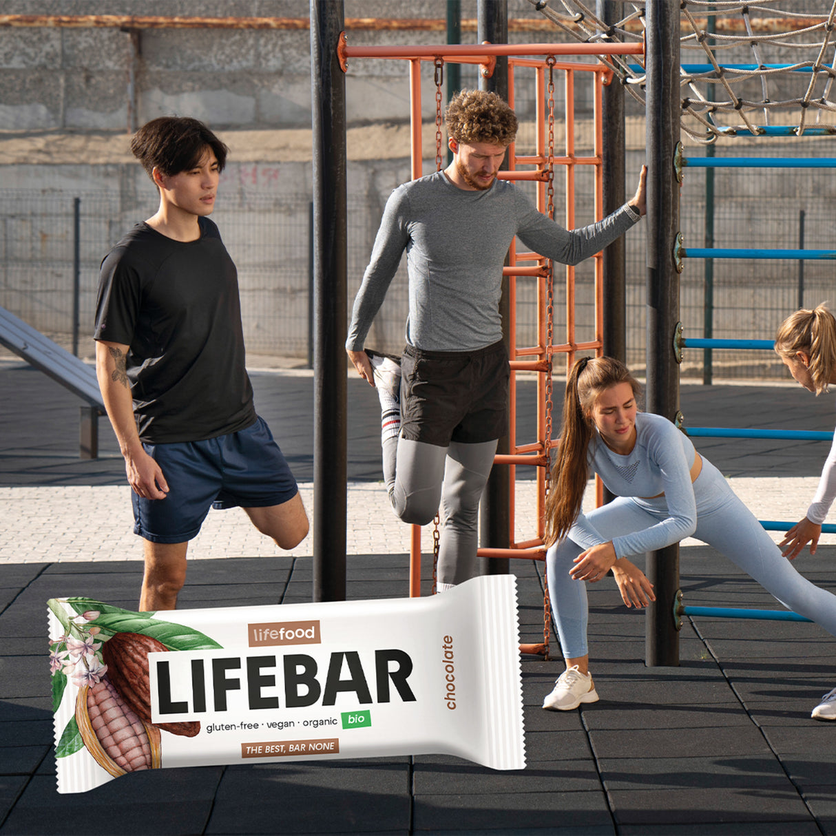 Lifebar Chocolate Raw Økologisk | 40 gr fra Lifefood på Mecindo.dk