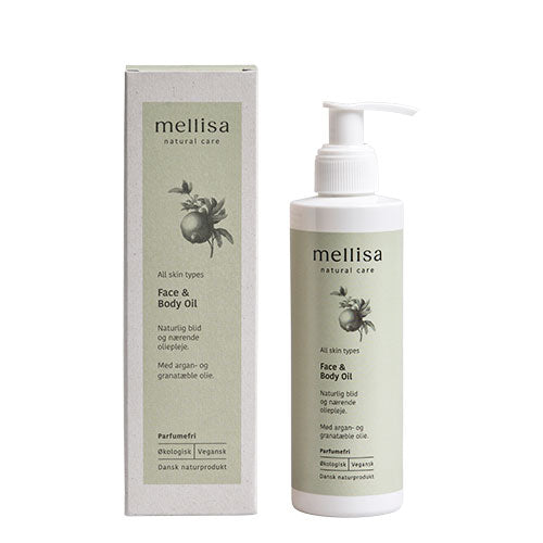 Mellisa Face & Body Oil | 200 ml fra Mellisa på Mecindo.dk