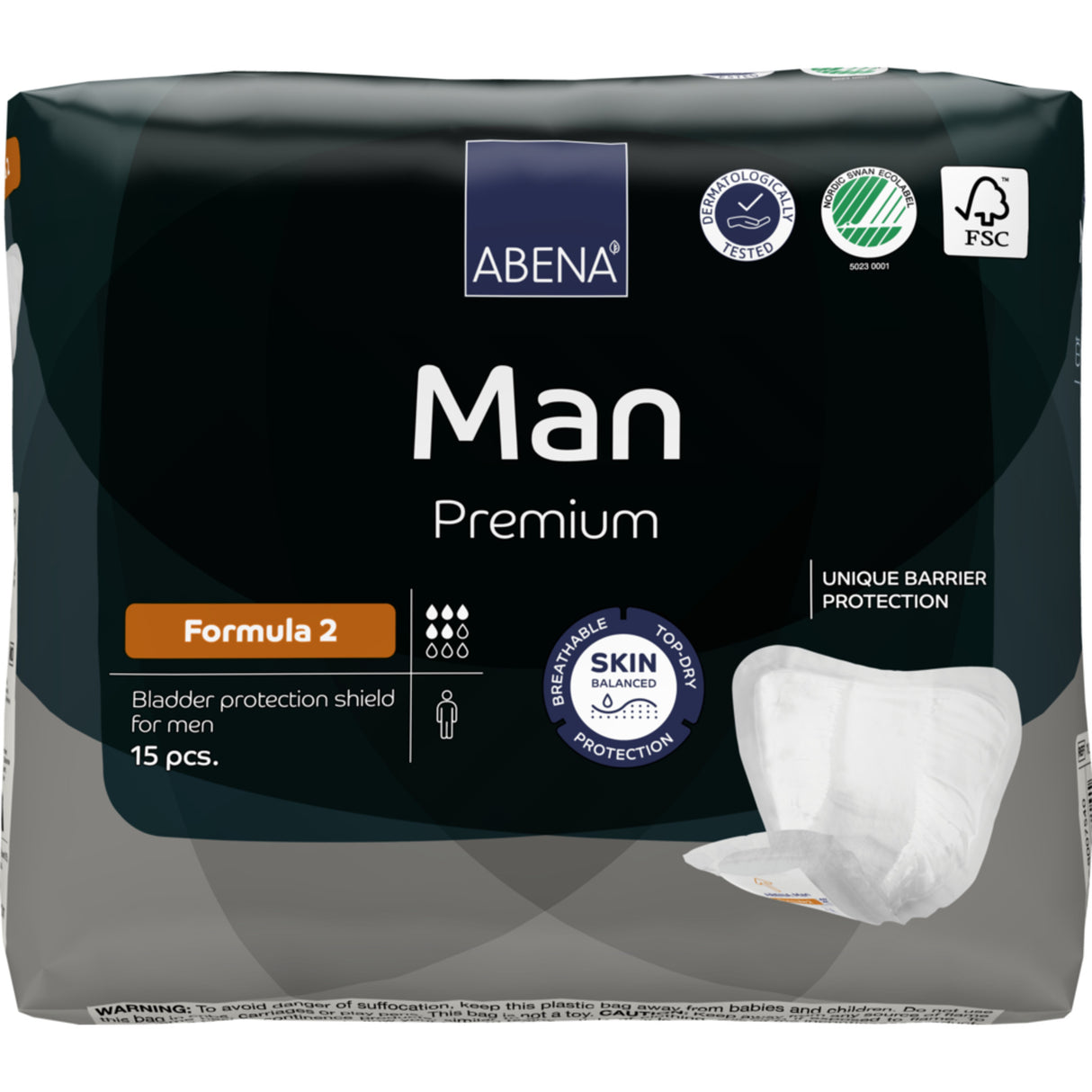 Abena Man Formula 2 | 15 stk fra Abena på Mecindo.dk