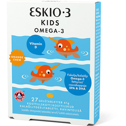 Eskio3 Kids Chewable Omega-3 | 27 Tabl. fra Eskio3 på Mecindo.dk