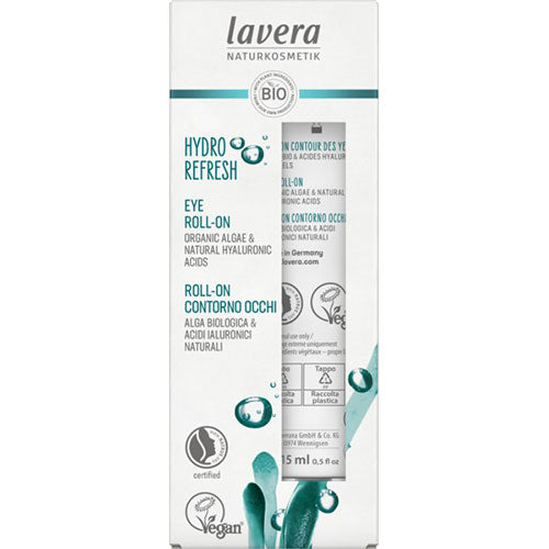 lavera Hydro Refresh Eye Roll-on | 15 ml fra lavera på Mecindo.dk
