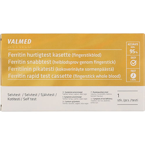 Valmed Ferritin Test fra Valmed på Mecindo.dk
