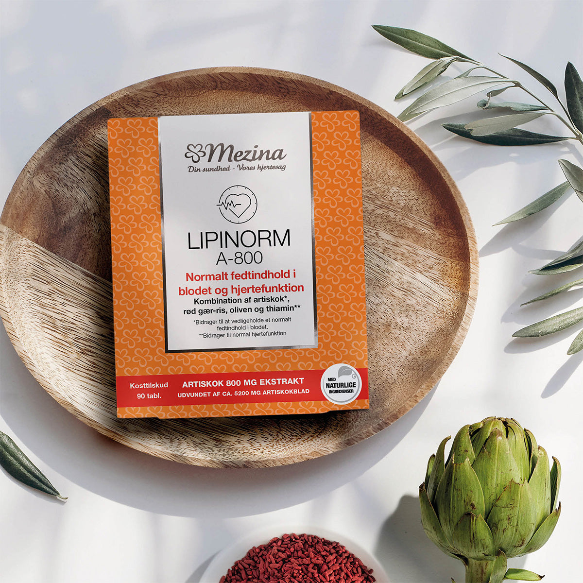 Mezina Lipinorm A-800 | 180 Tabl. fra Mezina på Mecindo.dk