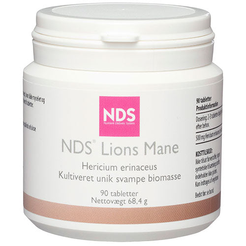 NDS Lions Mane | 90 Tabl. fra NDS på Mecindo.dk